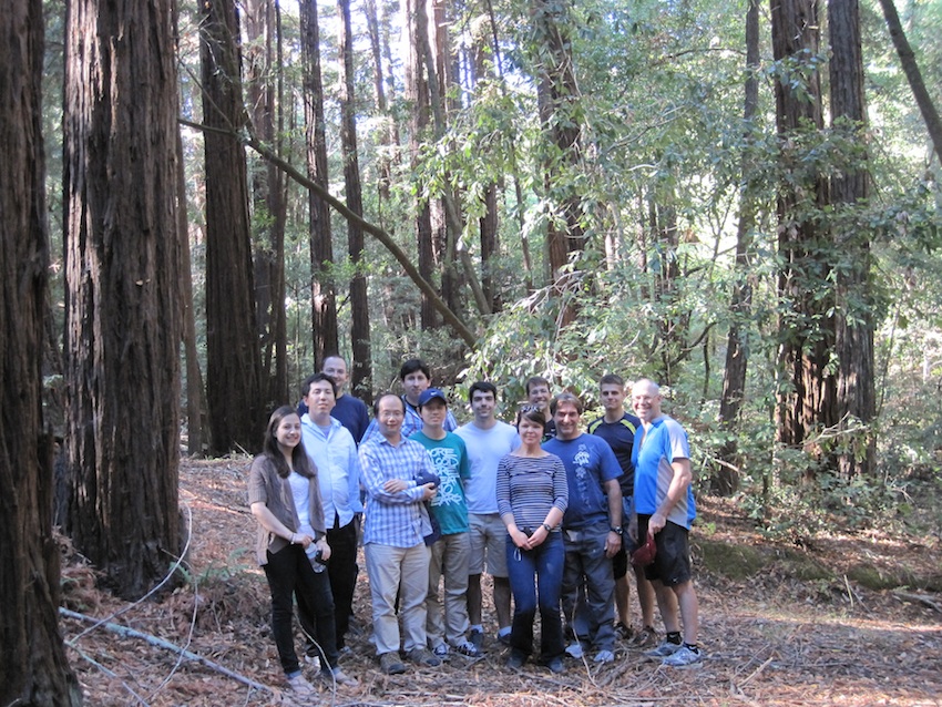 Herschlag Research Group visits the Deer Hollow Farm, Rancho San Antonio Open Space Preserve